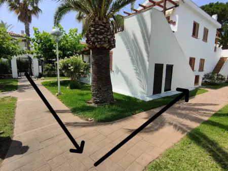 Appartement familial avec piscine et jardin, à 200m de la plage, La Pineda - Photo 10