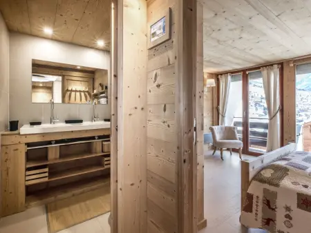 Appartement 6-8 pers, bord de piste, poêle, garage - Photo 8