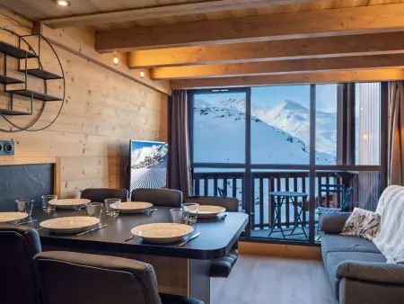 Duplex rénové montagne 6 pers - Près des pistes - Cuisine équipée et balcon - Photo 2