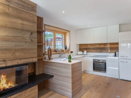 Appartement lumineux de 100 m² avec balcon, proche centre Megève, 4 adultes et 2 enfants - Photo 2