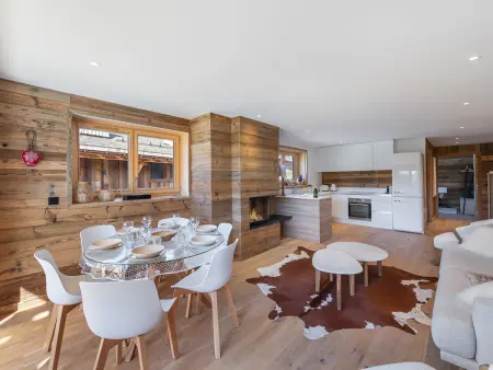 Appartement lumineux de 100 m² avec balcon, proche centre Megève, 4 adultes et 2 enfants - Photo 4