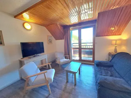 Duplex moderne aux Deux Alpes avec vue montagnes et balcon, parking inclus - Photo 7