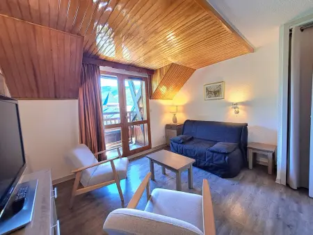 Duplex moderne aux Deux Alpes avec vue montagnes et balcon, parking inclus - Photo 12