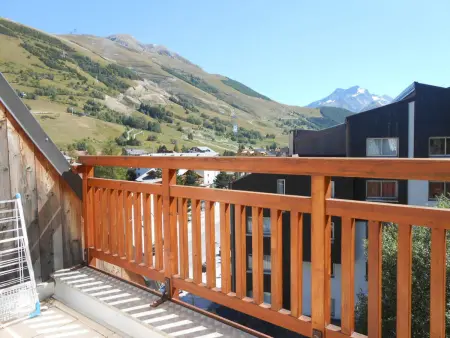 Studio ensoleillé avec balcon aux Deux Alpes, Appartement 4 personnes à Les Deux Alpes - Photo 8
