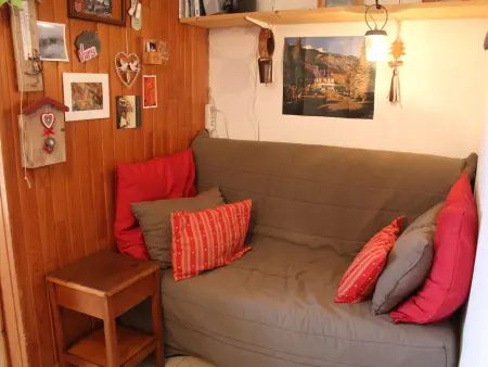 Studio cabine & coin montagne avec balcon, 4 couchages, à 100m des pistes - Vars - Photo 7