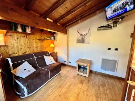 Chaleureux studio près des pistes avec parking et animaux acceptés - Photo 3