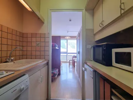 Studio - 4 pers, proche télésiège, animaux OK, WiFi gratuit - Photo 5