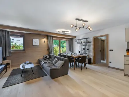 Bel appartement à Megève dans résidence avec piscine - Photo 3