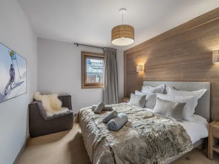 Bel appartement à Megève dans résidence avec piscine - Photo 10