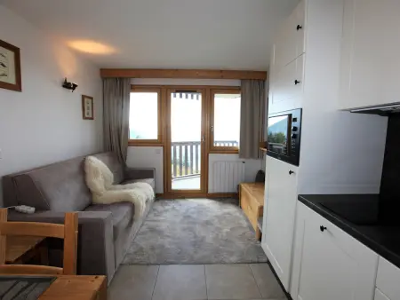 Studio cabine pour 4 à Avoriaz, balcon et calme - Photo 2