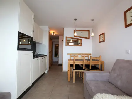 Studio cabine pour 4 à Avoriaz, balcon et calme - Photo 8