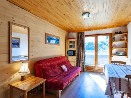 Charmant appart avec balcon, ski-in/ski-out, Méribel - Photo 1