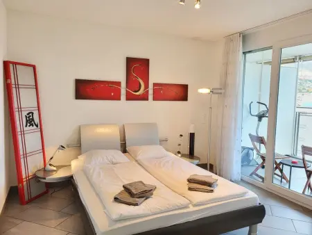 Torre Tessuti Apt.Stefano, Appartement 4 personnes à Locarno - Photo 2