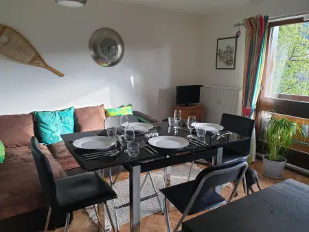 Studio lumineux pour 4 pers, animaux admis, wifi inclus, au centre de Samoëns - Photo 1