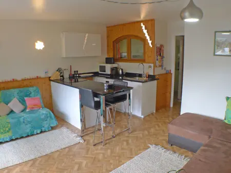 Studio lumineux pour 4 pers, animaux admis, wifi inclus, au centre de Samoëns - Photo 5