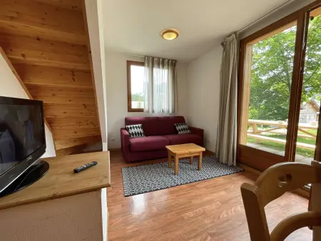 Chalet lumineux 3 pièces, 4 pers, proche remontées et pistes, balcon, parking, wifi gratuit - Photo 6