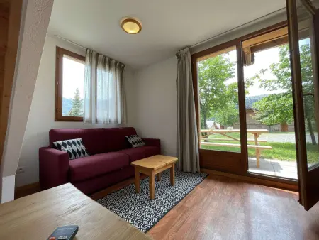 Chalet lumineux 3 pièces, 4 pers, proche remontées et pistes, balcon, parking, wifi gratuit - Photo 7
