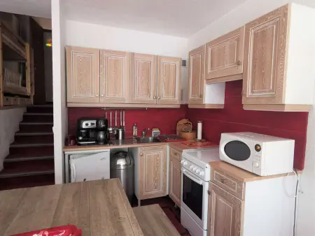 Studio cabine 4 pers. La Mongie, centre station, près des pistes - Photo 1