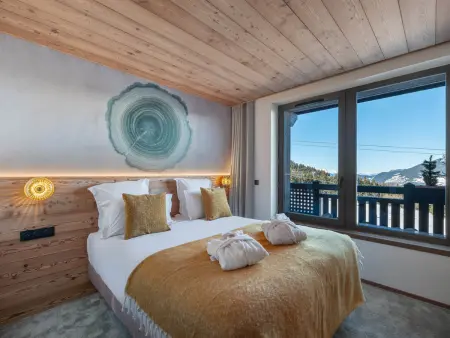 Nouveau Appartement Ski-in/Ski-out à Courchevel avec Balcon et Parking - Photo 5