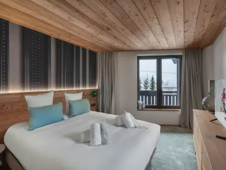 Appartement moderne à Courchevel 1850 avec accès direct aux pistes - Photo 4
