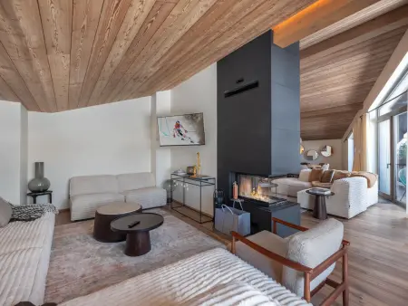 Duplex ski-in/ski-out avec accès spa à Courchevel 1850 - Photo 1