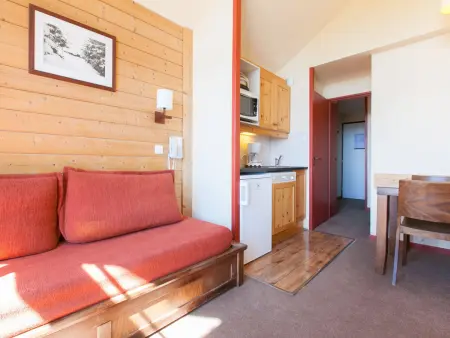 Studio cabine 4 pers. Avoriaz, proche pistes, balcon, TV, WIFI - Photo 1