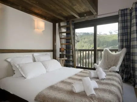 Duplex de 120 m² à Courchevel 1650, pour 8 pers., Centre station, proche pistes avec cheminée et parking - Photo 7