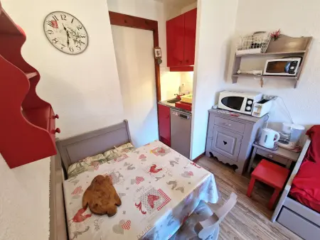 Charmant studio 2-3 pers avec balcon à Valfréjus - Photo 1
