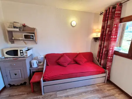 Charmant studio 2-3 pers avec balcon à Valfréjus - Photo 13