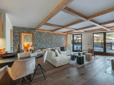 Nouveau 86m² à Courchevel 1850 - Ski-in/Ski-out, 4 adultes et 2 enfants - Photo 1