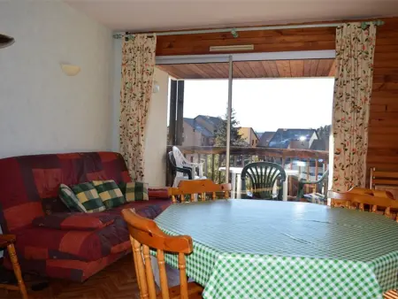 Appartement cosy 2 pièces, terrasse ensoleillée, skis aux pieds, animaux acceptés, Bolquère - Photo 3