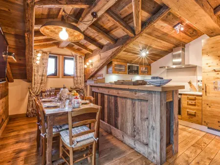 Appartement de Charme à Courchevel 1850 - 4 pers, Centre, Proche des Pistes, Balcon et Hammam - Photo 6