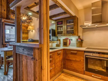 Charmant appartement au cœur de Courchevel 1850, 73m², 4 pers, proche pistes, balcon, hammam, WiFi - Photo 1