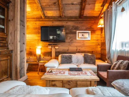 Charmant appartement au cœur de Courchevel 1850, 73m², 4 pers, proche pistes, balcon, hammam, WiFi - Photo 4