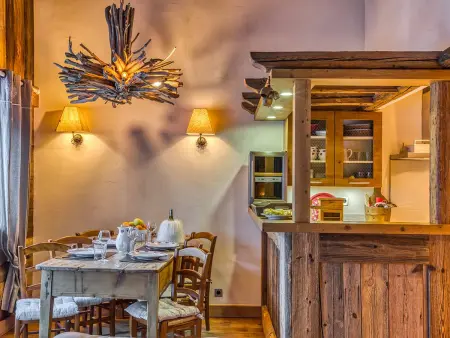 Charmant appartement au cœur de Courchevel 1850, 73m², 4 pers, proche pistes, balcon, hammam, WiFi - Photo 6