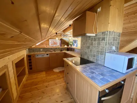 Les Angles : Haut de Chalet 100m², Sauna, 6 Pers - Photo 3