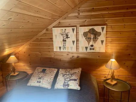 Les Angles : Haut de Chalet 100m², Sauna, 6 Pers - Photo 6