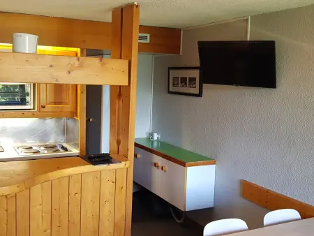 Studio skis aux pieds pour 5 pers, Les Arcs 1800, animaux admis - Photo 5