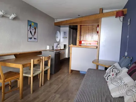 Studio ski aux pieds à Arc 2000, animaux admis, pour 4 pers. - Photo 1