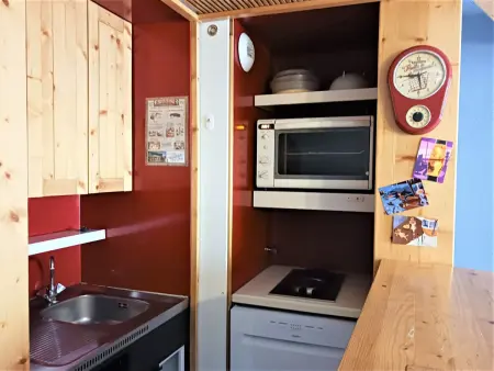 Studio ski aux pieds à Arc 2000, animaux admis, pour 4 pers. - Photo 7