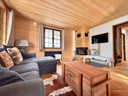 Chalet cosy à Flumet pour 8-10 pers. avec cheminée et WiFi - Photo 1