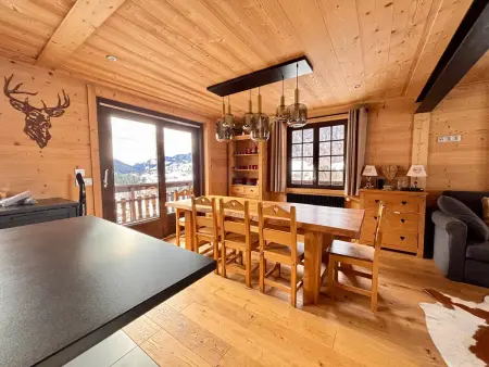 Chalet cosy à Flumet pour 8-10 pers. avec cheminée et WiFi - Photo 3