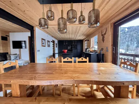 Chalet cosy à Flumet pour 8-10 pers. avec cheminée et WiFi - Photo 14