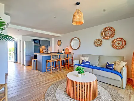 Duplex de Vacances à Saint-Martin avec Vue Mer, Appartement 4 personnes à Saint Martin - Photo 2