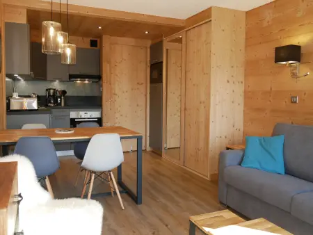 Appartement rénové 4 pers. avec balcon - Centre La Clusaz, proche piscine et commerces - Photo 2