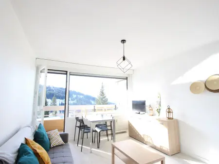 Studio cabine près des pistes, Sud, balcon, animaux acceptés - Photo 3