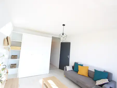 Studio cabine près des pistes, Sud, balcon, animaux acceptés - Photo 4