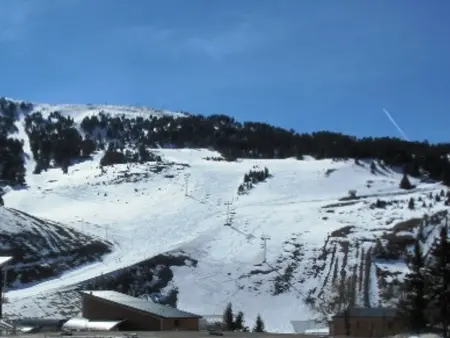 Studio cabine près des pistes, Sud, balcon, animaux acceptés - Photo 12