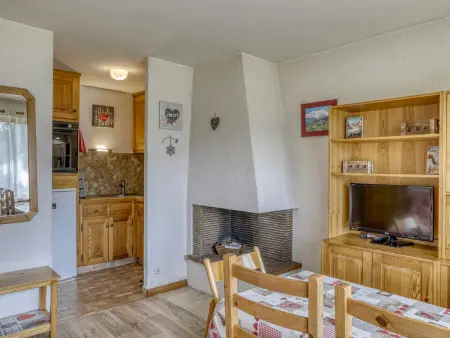 Appartement cosy 1 chambre à Megève, animaux admis - Photo 1