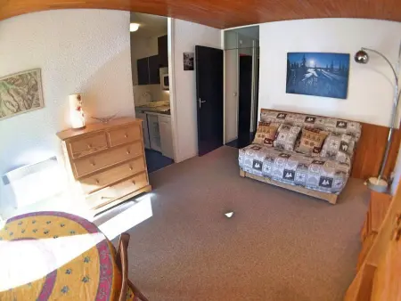 Studio Vars Les Claux, 30m², 4 couchages, balcon, proche pistes et commerces - Photo 2